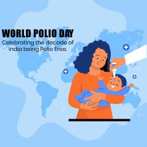 World Polio Day Instagram Post