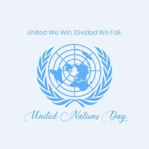 United Nations Day Facebook Poster