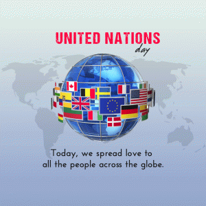 United Nations Day poster Maker