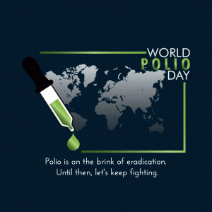 World Polio Day poster Maker