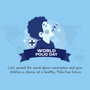 World Polio Day illustration