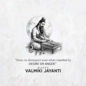 Valmiki Jayanti (Pargat Diwas) Instagram Post