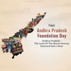 Andhra Pradesh Foundation Day' creative image