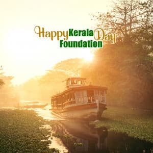 Kerala Foundation Day Instagram Post