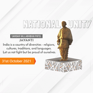 National Unity Day graphic