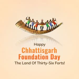 Chhattisgarh Foundation Day Instagram Post