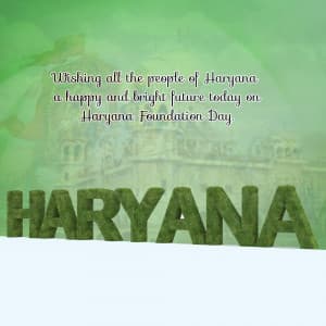 Haryana Foundation Day video