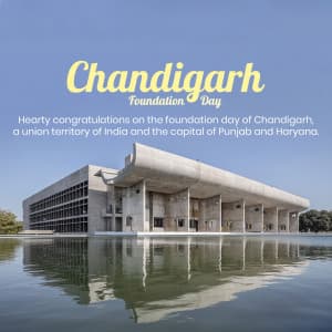 Chandigarh Foundation Day illustration