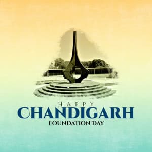 Chandigarh Foundation Day graphic