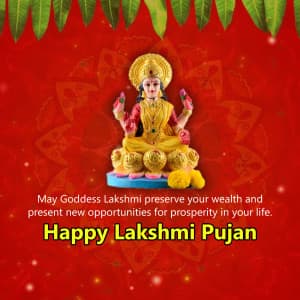 Lakshmi Puja ad post