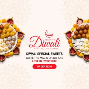 Diwali Special promotional template