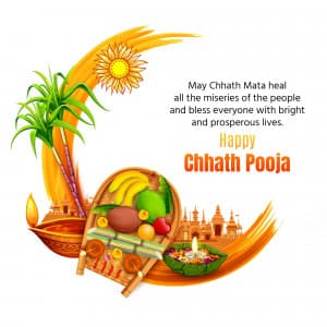 Chhath Puja advertisement banner