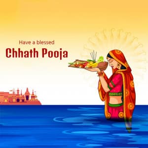 Chhath Puja creative image