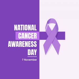 National Cancer Awareness Day Instagram Post