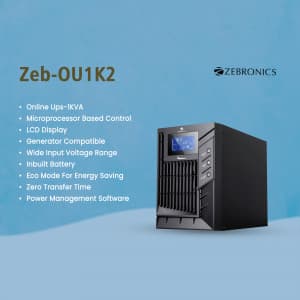 Zebronics promotional poster