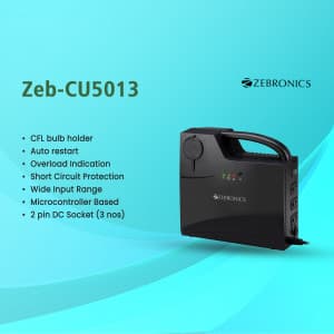 Zebronics business flyer