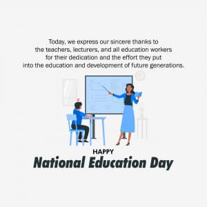 National Education Day festival image