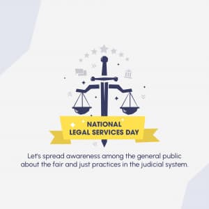 National Legal Services Day Instagram Post