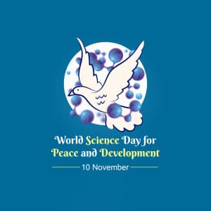 Science Day for Peace and Development graphic