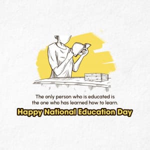 National Education Day creative image