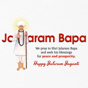 Jalaram Jayanti Instagram Post