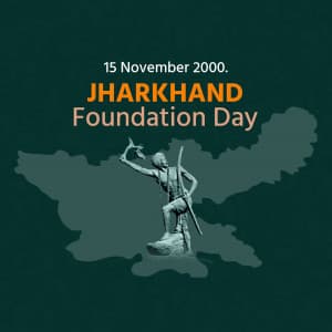 Jharkhand Foundation Day Instagram Post