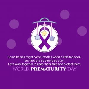 World Prematurity Day creative image