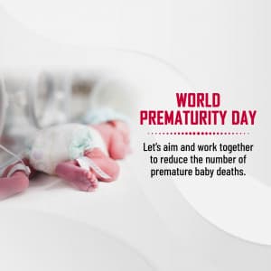 World Prematurity Day poster Maker