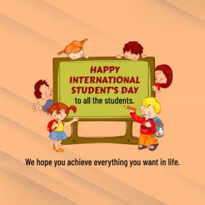 International Students Day graphic