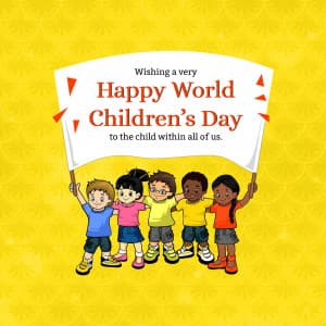 World Children's Day graphic