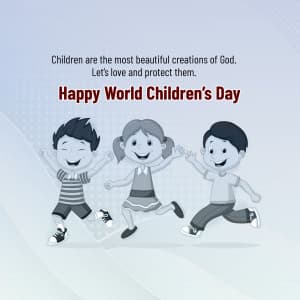 World Children's Day flyer