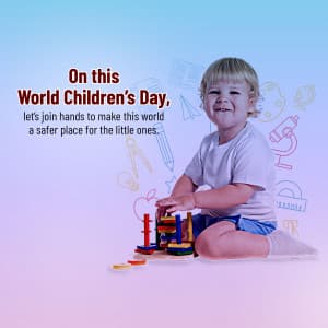 World Children's Day banner