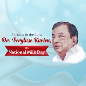 National Milk Day Facebook Poster