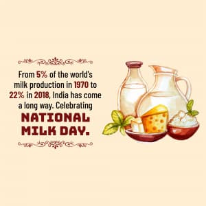 National Milk Day illustration