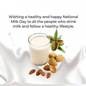 National Milk Day flyer