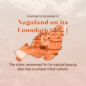 Nagaland Foundation Day Instagram Post