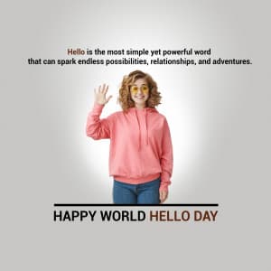 World Hello Day festival image