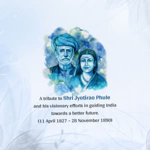 Jyotirao Phule Punyatithi Instagram Post