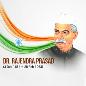 Dr. Rajendra Prasad Jayanti ad post