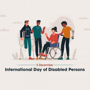 Disability Day ad post