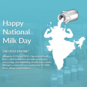 National Milk Day poster