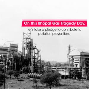 Bhopal Gas Tragedy Day greeting image