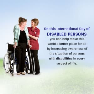 Disability Day greeting image