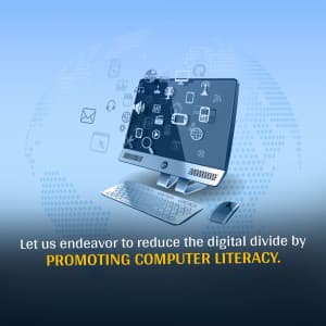 Computer Literacy Day greeting image