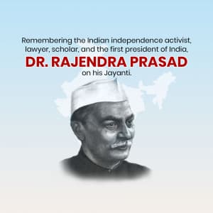 Dr. Rajendra Prasad Jayanti graphic