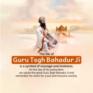 Guru Tegh Bahadur's Martyrdom Day festival image