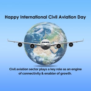 World Civil Aviation Day festival image