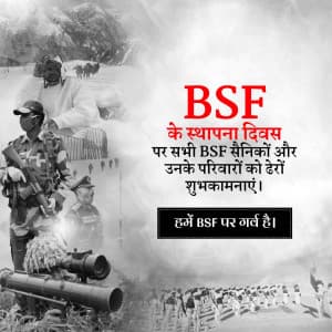 BSF Raising Day marketing flyer