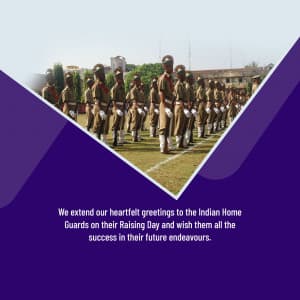 Home Guard Raising Day illustration