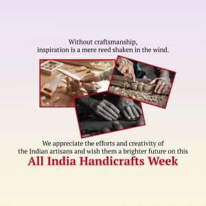 All India Handicrafts Week graphic